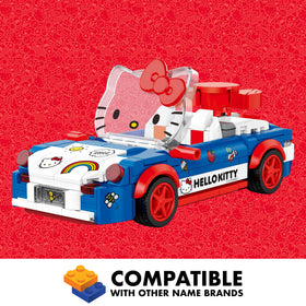 Brickcraft Hello Kitty multicolor bricks create a vibrant, eye-catching build.