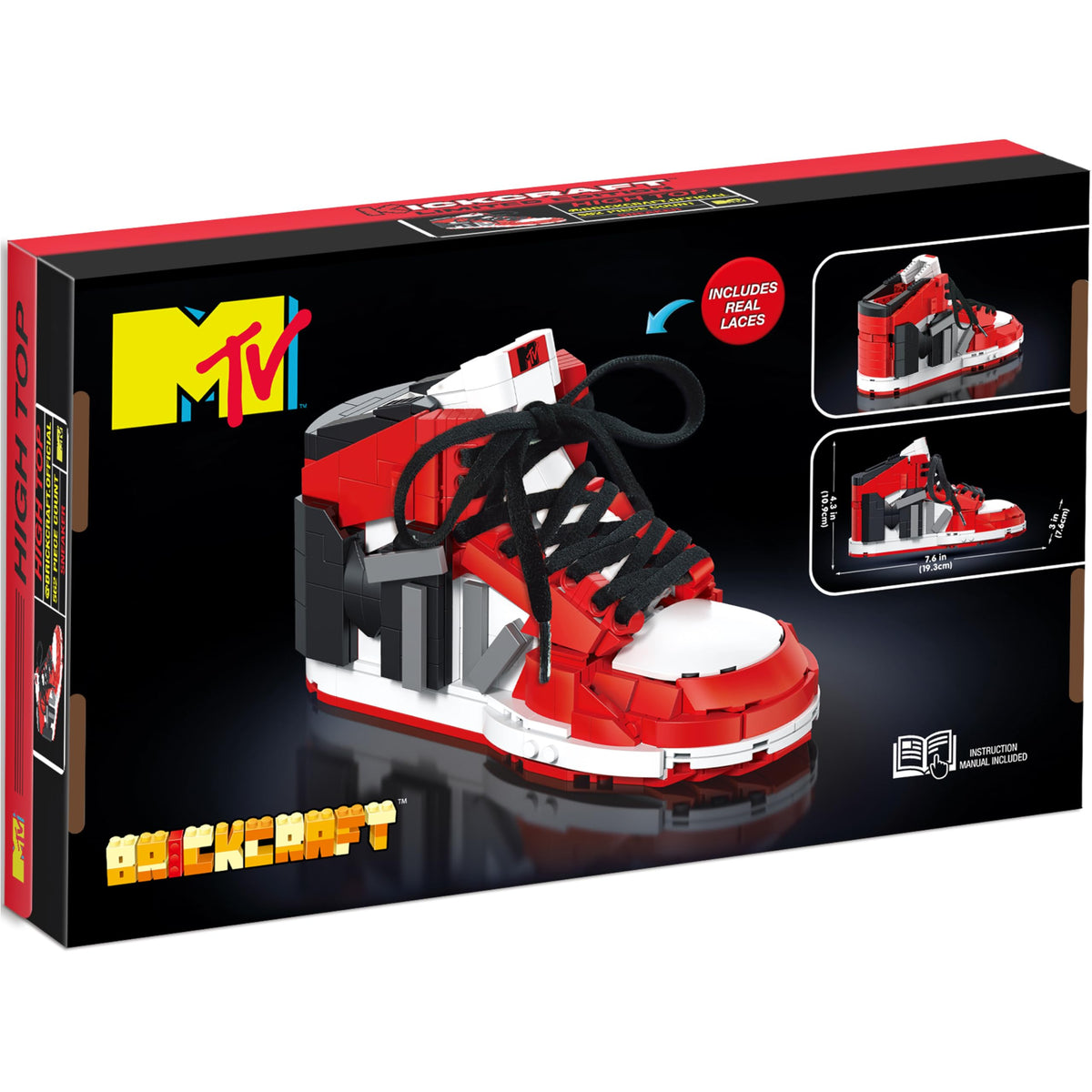 Build in progress: Brickcraft MTV Icon Sneaker invites immersive hands-on enjoyment