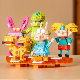Brickcraft Nickelodeon 90s Rocko brick figure great for collectability.