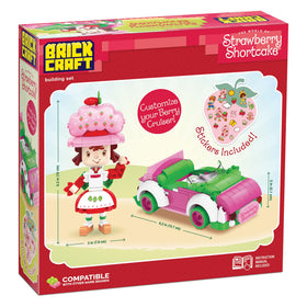 Brickcraft Strawberry Shortcake assembly guide for easy build.