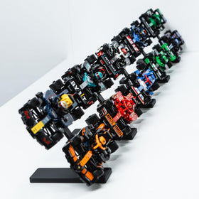 UK handcrafted Brickify Speed Champions F1 stand built with care by a small family team.