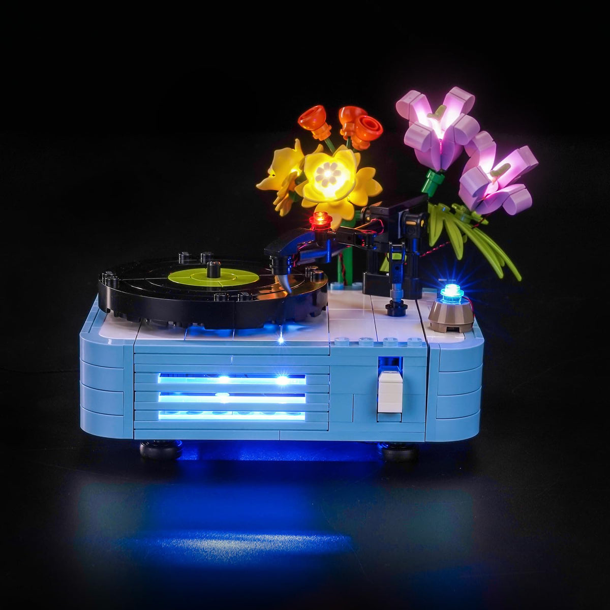 Safe, low-voltage Brickshining design for LEGO model lighting