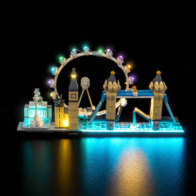 Brickshining desk-display lighting brings subtle ambiance to rooms.