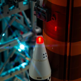 Brickshining NASA 10341 soft glow brightness demonstrates clear, eye-catching effect.