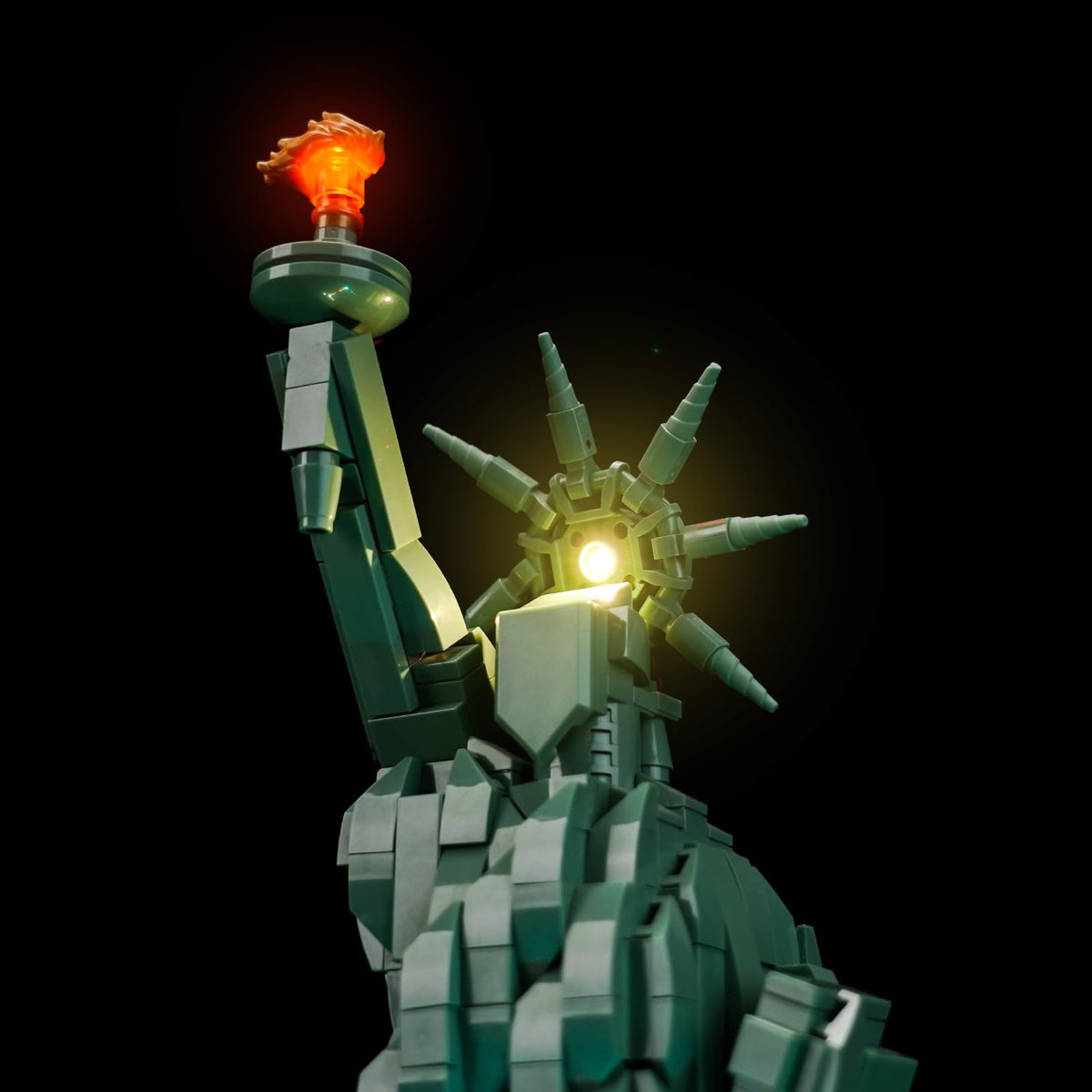USB power option for flexible placement of the Liberty lighting kit