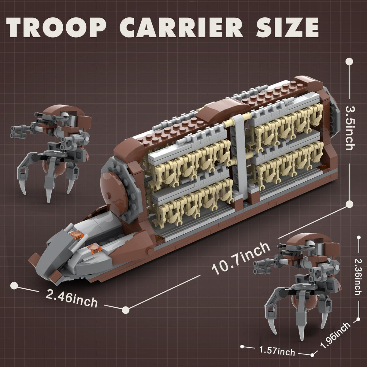 BrickTribe gift-for-movie-buffs appeals to Star Wars fans with precise craftsmanship.