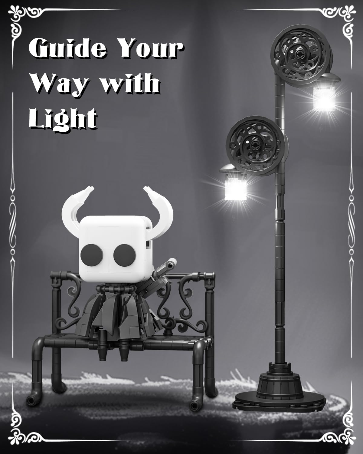 BrickTribe Knight cloak detail enhances collectible realism for fans