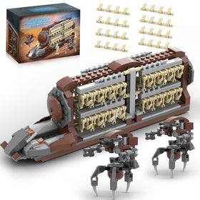 BrickTribe troop carrier-assembly shows detailed build for immersive play.