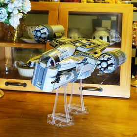 BrickVisions two-pack LEGO stand enables easy setup and reliable display