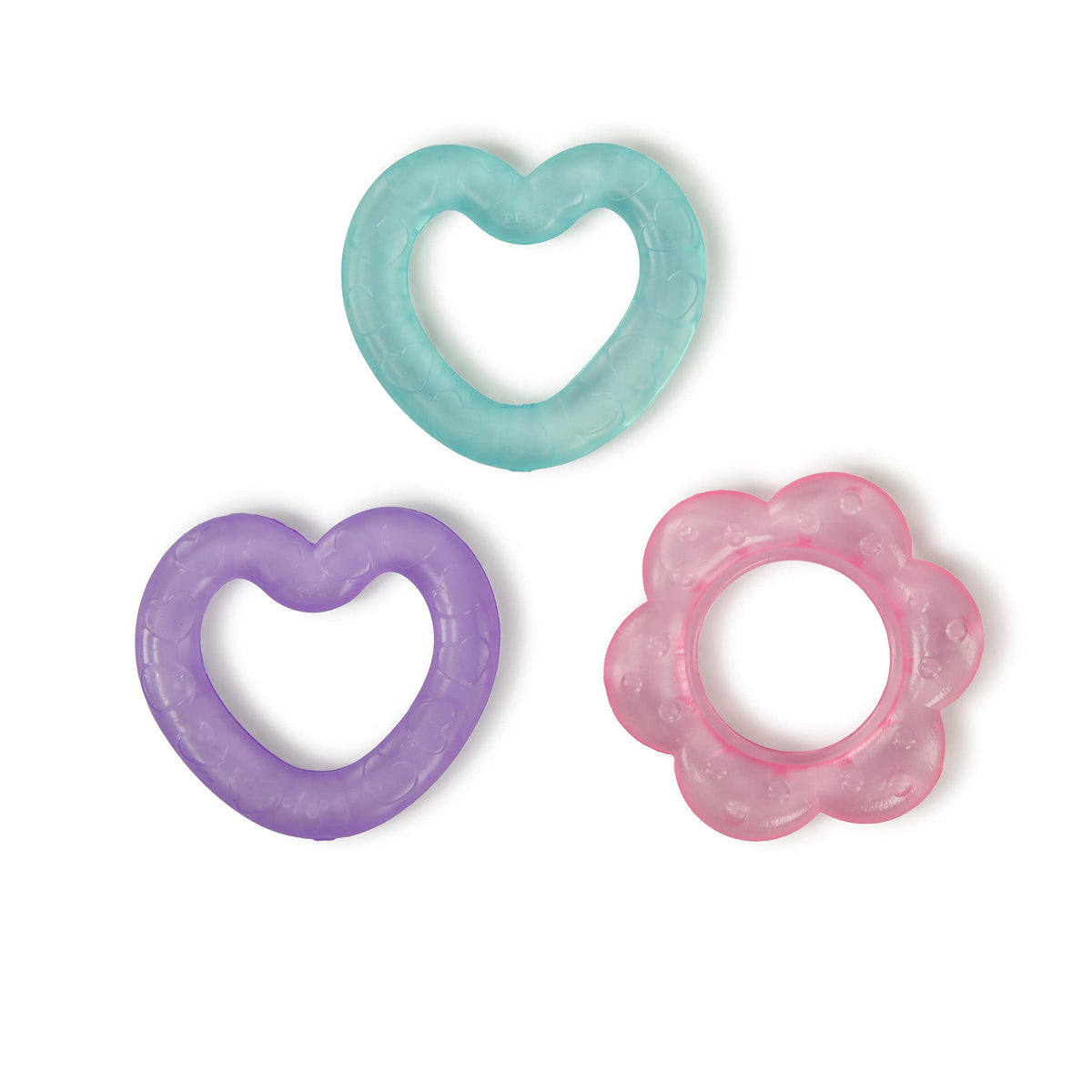 Bright Starts Carry Teethe Purse Toy: textured surfaces for on-the-go comfort.
