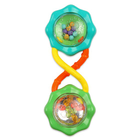 Bright Starts Little Shakers Newborn Toy Set, six rattles for sensory play and exploration