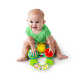 Bright Starts Musical MonKeys key toy provides 10+ car sounds and lights