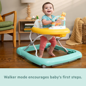 Bright Starts Winnie the Pooh walker toy station showcases interactive station for play