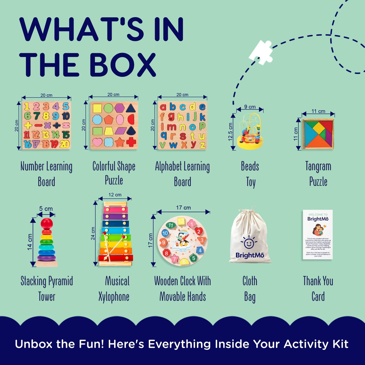 BrightMō 8-in-1 Shape Sorter promotes shape recognition during playtime