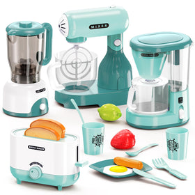 BRIGPICIOUS kids play kitchen blender boosts imaginative cooking play for kids