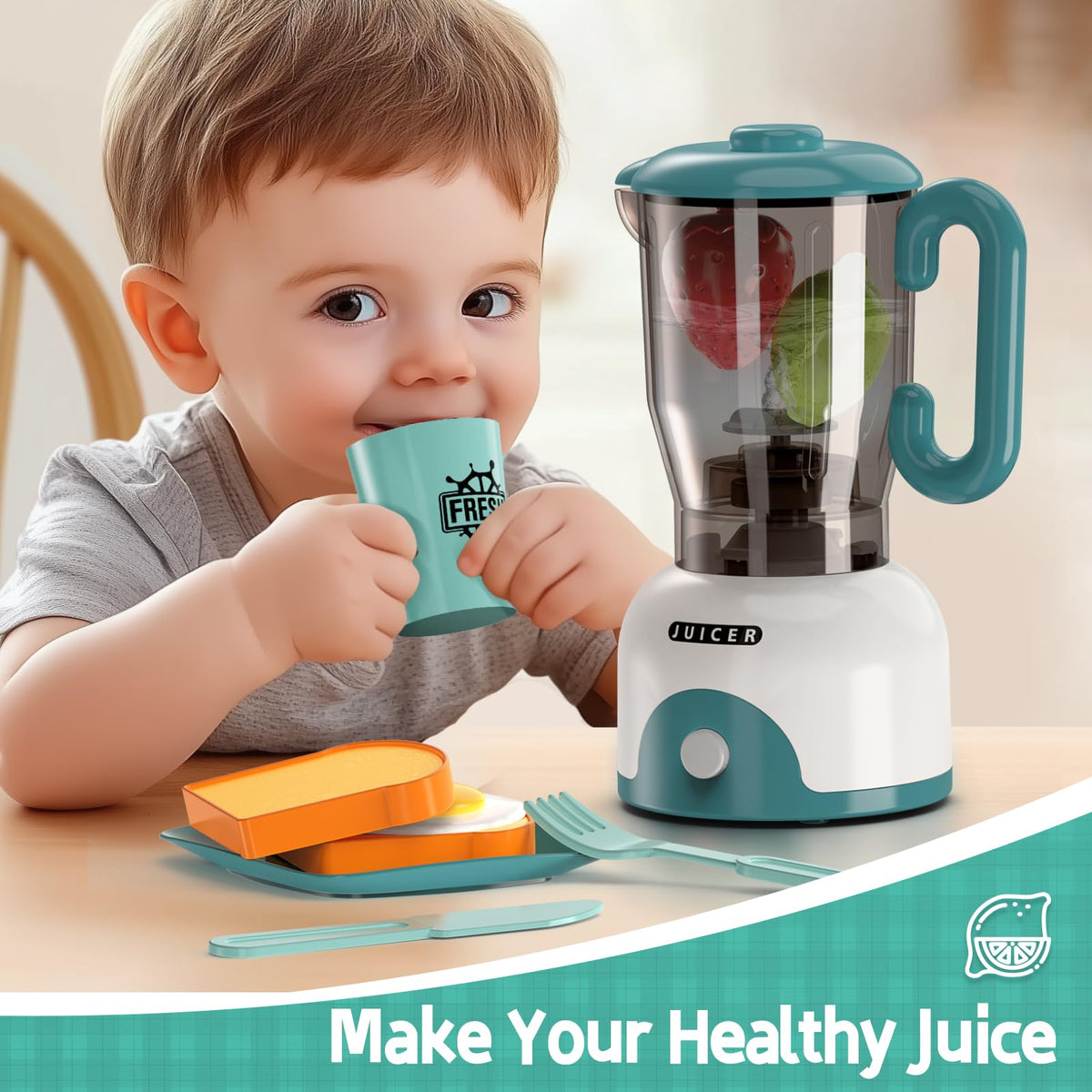 BRIGPICIOUS play foods and fruits spark storytelling during meal prep