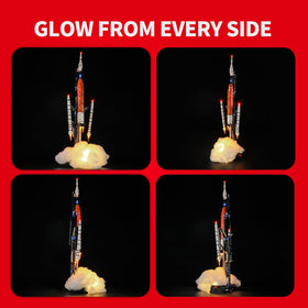 Modular light strips simplify installation with clear guides.