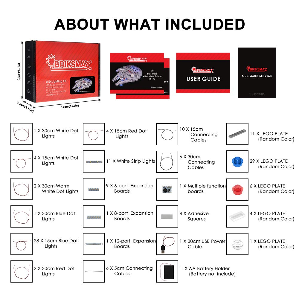 BRIKSMAX Millennium Falcon instruction guides simplify step-by-step installation