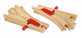 BRIO 33344 mechanical switch left and right turn enhances route planning for kids