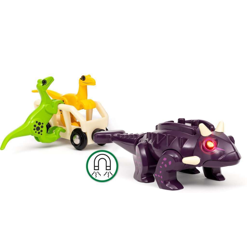 BRIO 36082 Dinosaur figure details invite close-up exploration.