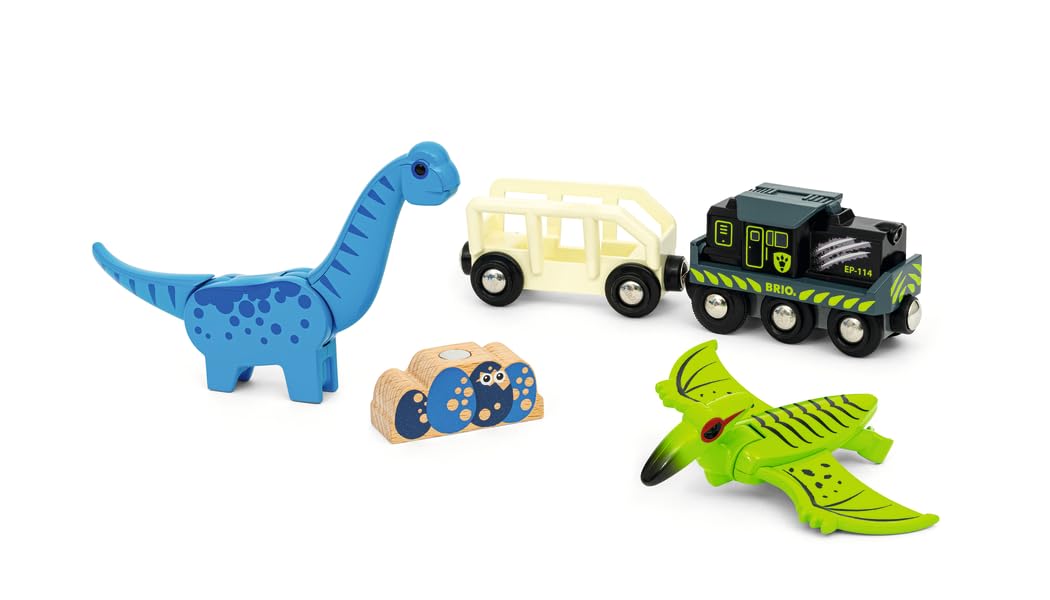 BRIO 36096 battery train set designed for ages 3+ with durable materials