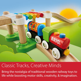 BRIO FSC-certified wood materials highlight sustainable craftsmanship