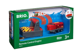 BRIO light and sound effects bring the train to life during play sessions.