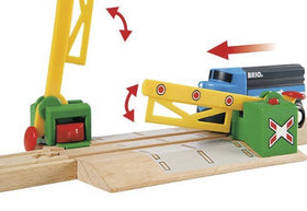 BRIO Magnetic Action Crossing ages 3 up safe design invites imaginative train adventures.