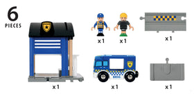 BRIO 33813 van with light and sound adds dynamic action to playtime