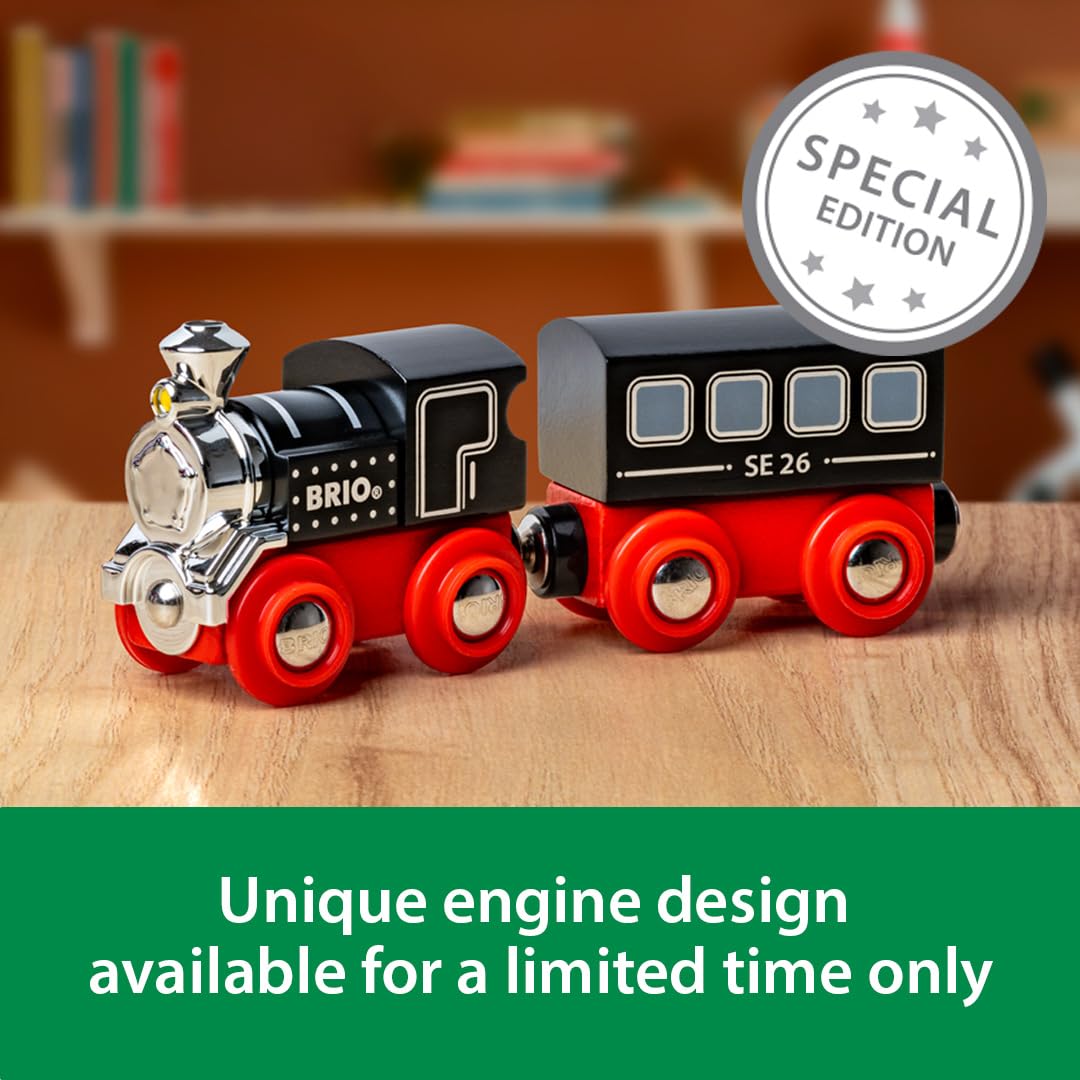 BRIO World Special Edition Wooden Wagon ready for cooperative play
