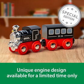 BRIO World Special Edition Wooden Wagon ready for cooperative play