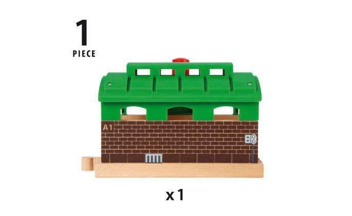 Durable wooden build supports long-lasting BRIO play