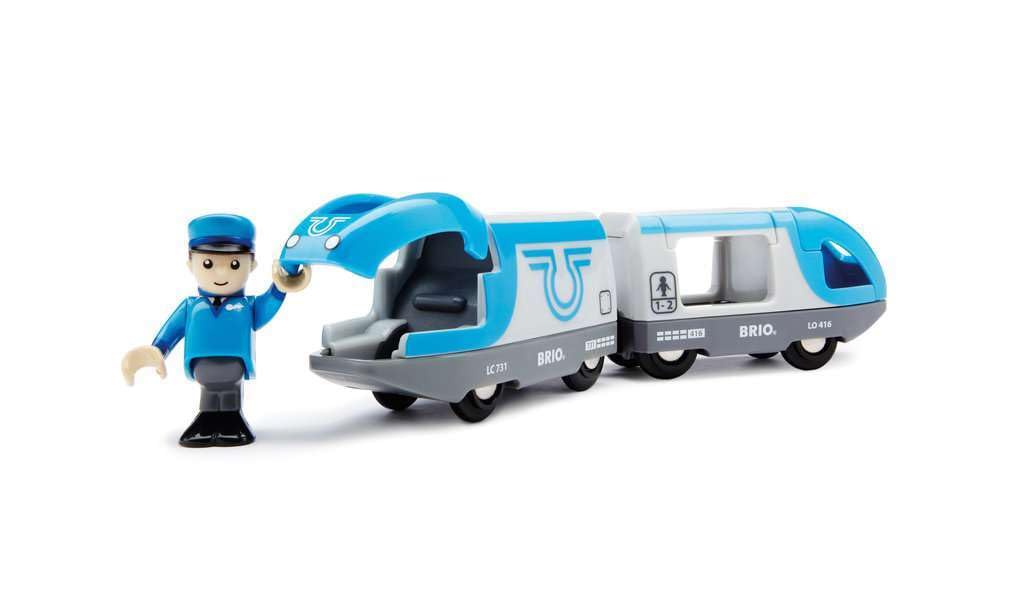 BRIO Travel Battery Train driver seat detail for child-led adventures