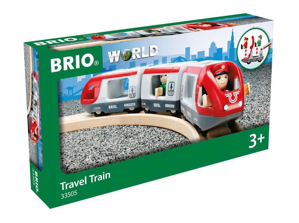 BRIO Travel Train middle wagon supports ongoing storytelling during playtime.