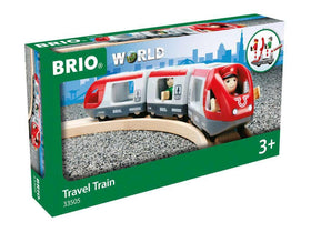 BRIO Travel Train middle wagon supports ongoing storytelling during playtime.