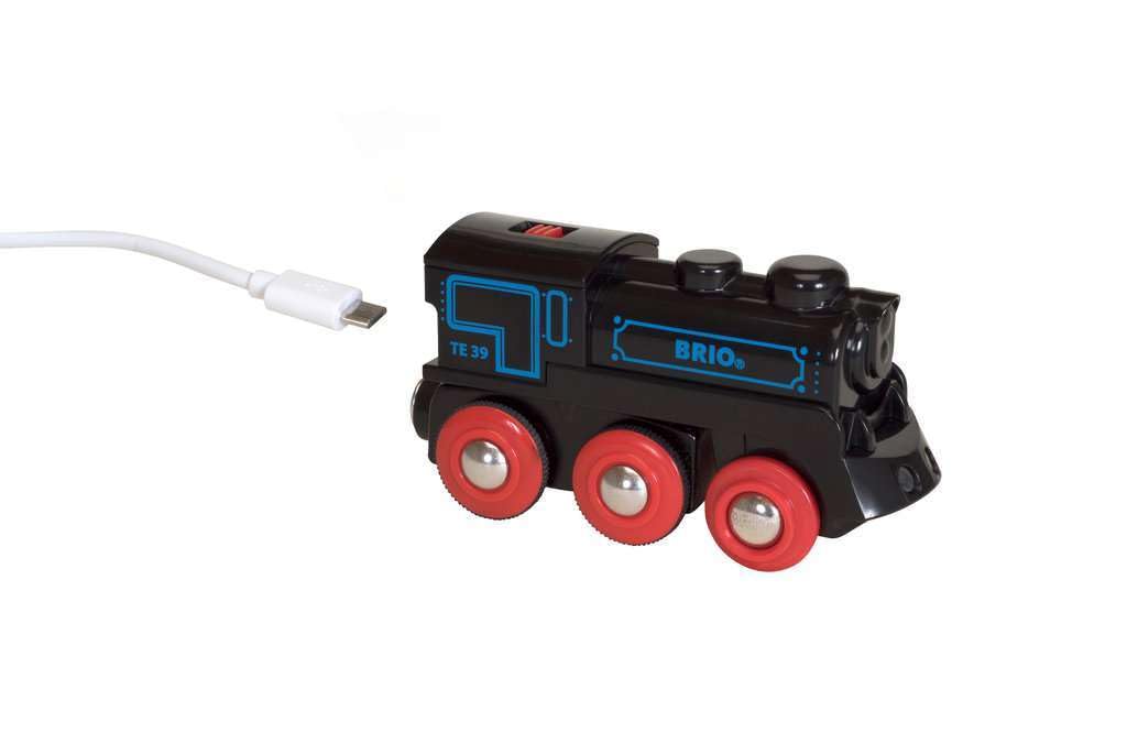 BRIO USB cable included for simple charging of the engine
