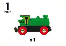 BRIO World 33595 Engine Train green color ideal for toddlers 3+