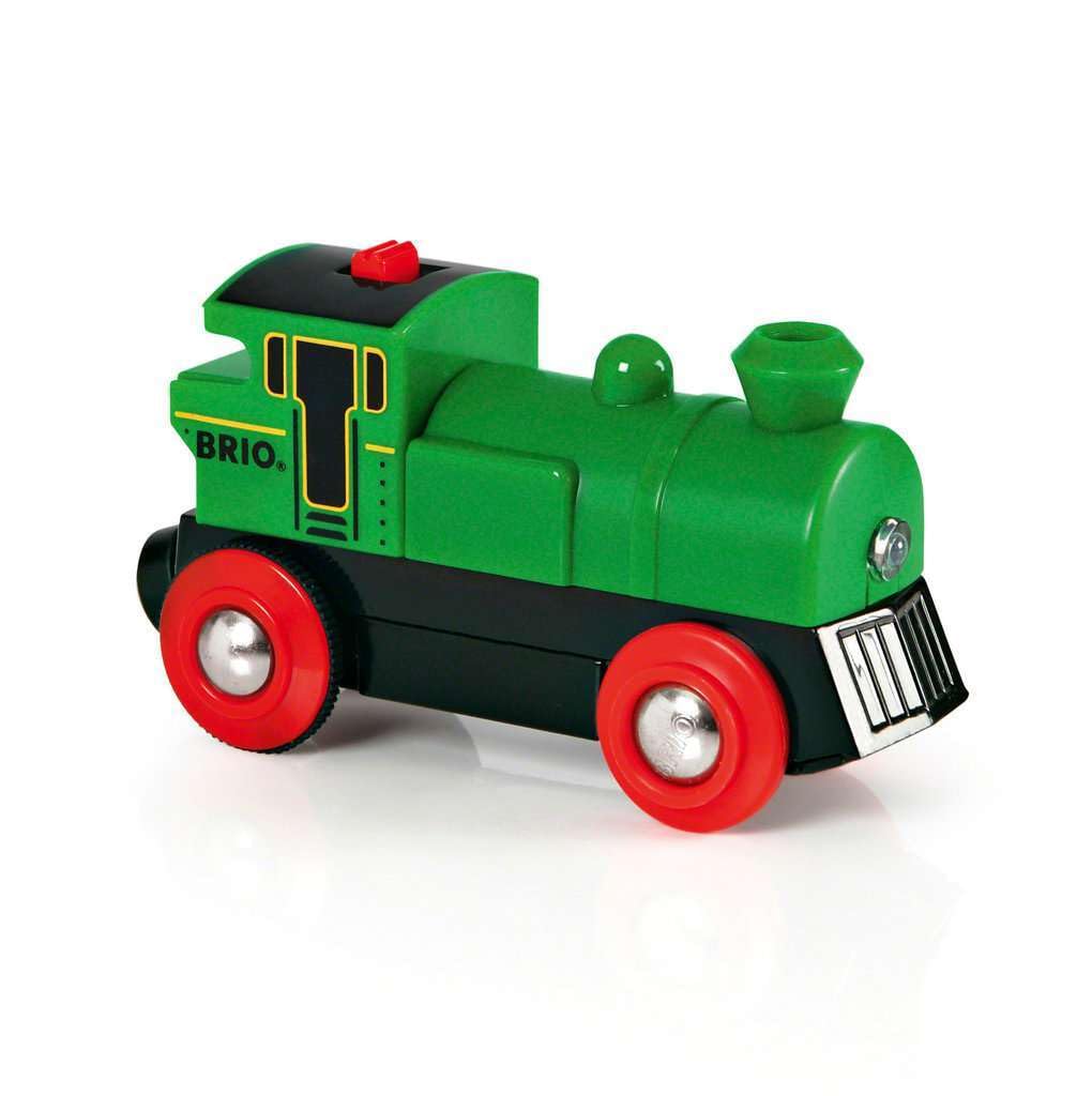 BRIO World 33595 Engine Train illuminated headlights enhance realistic play
