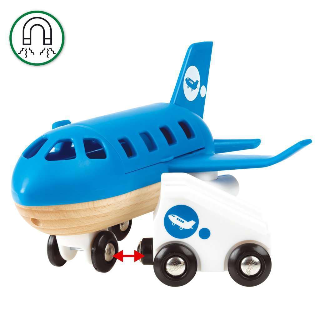 BRIO safety testing badge hints at rigorous quality checks for safe play.