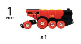 BRIO World compatible wooden tracks enabling seamless expansion