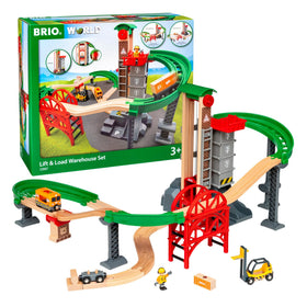 BRIO World Lift and Load four-level elevator sparks imaginative play and fine motor growth