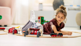 BRIO World packaging and quick setup for effortless assembly