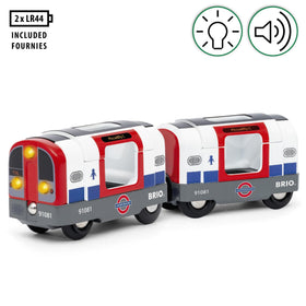 BRIO World tube tunnel interior view for realistic city transit scenarios.