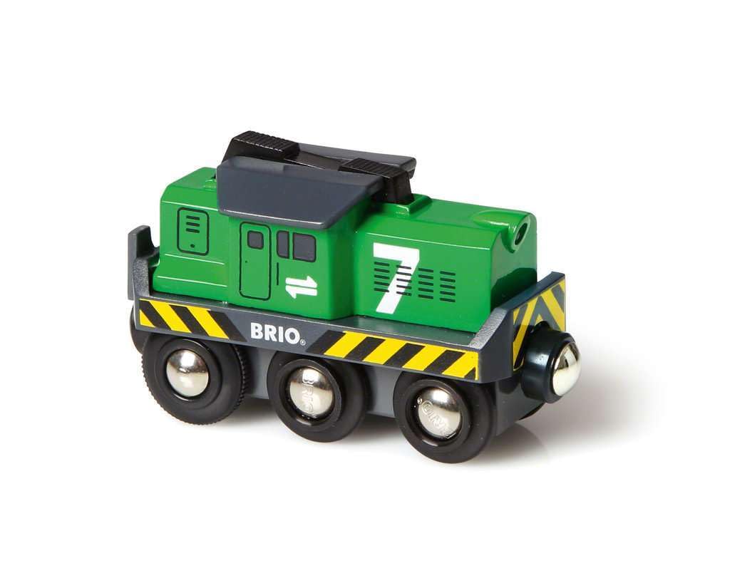 BRIO World wooden tracks compatibility shown for seamless expansion.