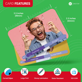 Briston Italian flashcards numbers section to practice counting and spelling.