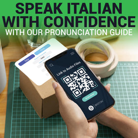 Briston Italian flashcards 300gsm stock designed for durable classroom use.