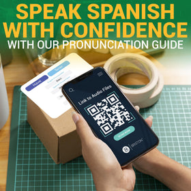 Briston Spanish flash cards ideal for classroom, travel, and homeschool use.