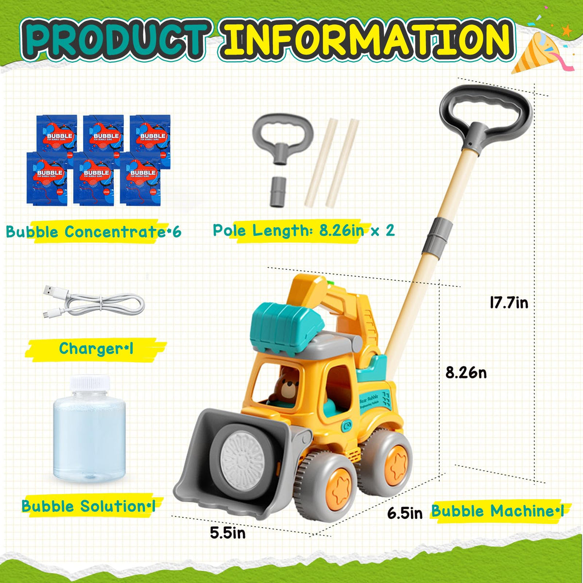 Britik bubble machine truck gift-ready packaging appeals as a fun party surprise.