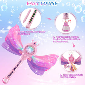 Britik Bubble Wands crafted from durable ABS plastic with smooth edges