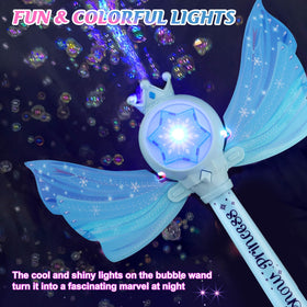 Britik Bubble Wands safe ABS plastic for worry-free toddler use.